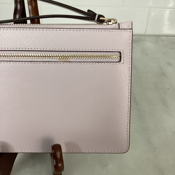 Kate Spade Women's Staci Medium L-Zip Leather Wristlets Wallet Clutch - Picture 5 of 9